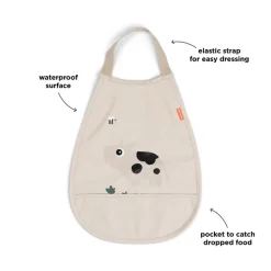 Clearance Pull-over hagesmæk Tiny farm Sand Hagesmække