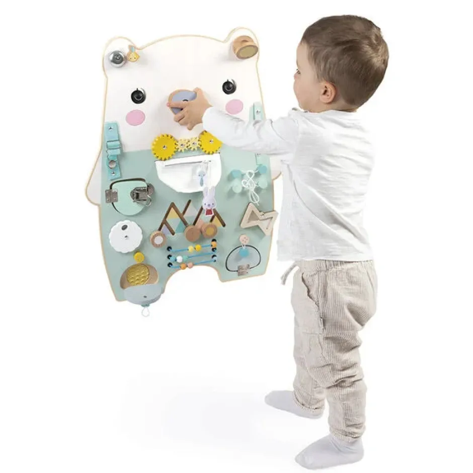 Clearance Pure - Bear Activity Board Aktivitetslegetøj