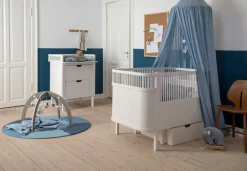 Outlet Puslebord med skuffer - hvid FSC® Børn Pusleborde|Pusleborde