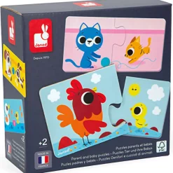 Puzzle - Parent and Baby Animals Puslespil