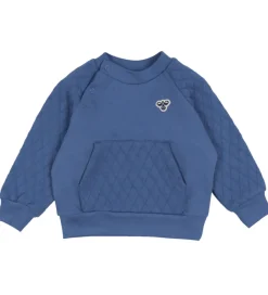 Clearance Quilt Poc Sweatshirt - Dutch blue Cardigans, Veste & Trøjer