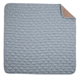 Quiltet tæppe, 90x90 cm - Stars Børn Tæpper