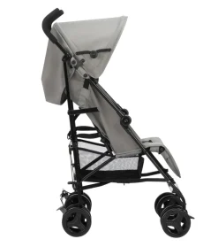 Best Rainbow mineral gray Klapvogne Med Flade Sæder