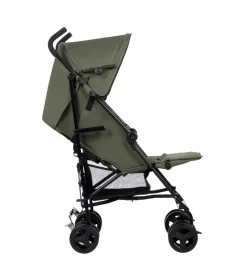 Best Rainbow mineral green Klapvogne Med Flade Sæder