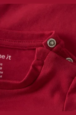 Clearance Rajul ls body - JESTERRED Juletøj|Bodystocking Langærmet