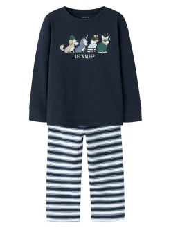 Discount Ramel Nattøj Sæt - Navy Blazer Nattøj & Natkjoler