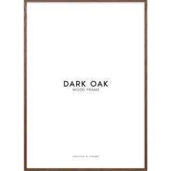 New Ramme Mørk egetræ A3 Børn Rammer