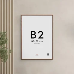 Hot Ramme Mørk egetræ 50x70 Børn Rammer