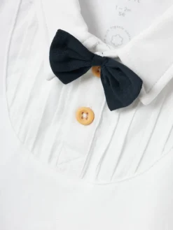 Clearance Ramus Langærmet Body - Bright White Juletøj|Bodystocking Langærmet