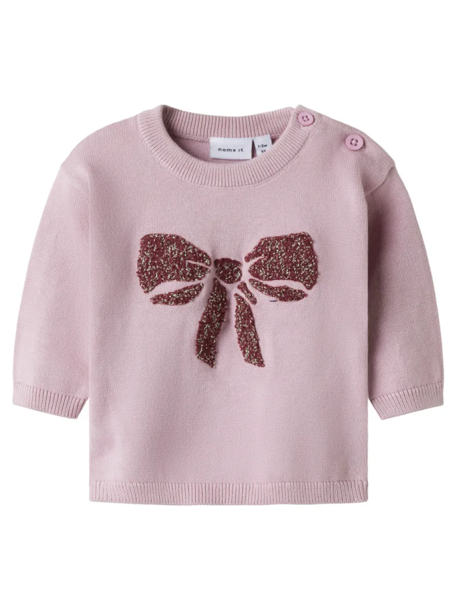 Sale Rebow Striktrøje - Keepsake Lilac Juletøj|Cardigans, Veste & Trøjer