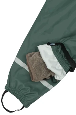 Sale Regnsæt m. Fleece - Balsam green Regntøj