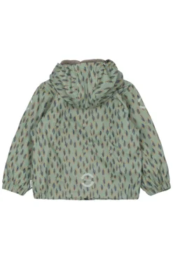 Outlet Regnsæt m. Fleece - Iceberg green Regntøj