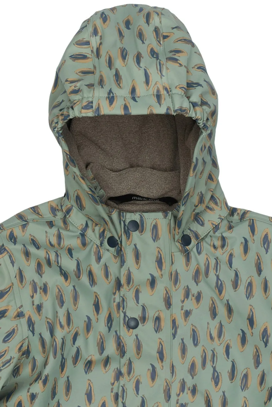 Outlet Regnsæt m. Fleece - Iceberg green Regntøj