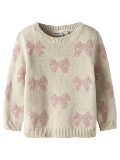 Hot Rekka Striktrøje - Peyote Melange Juletøj|Cardigans, Veste & Trøjer