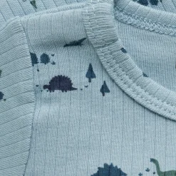 Clearance Rib Body Langærmet - 7117 Bodystocking Langærmet