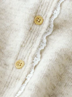 Best Rikimmi Strikket Cardigan - Peyote Melange Juletøj|Cardigans, Veste & Trøjer