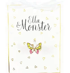 Clearance Ring Pink Butterfly Festtøj & Tilbehør