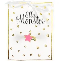 Online Ring Pink Star Festtøj & Tilbehør