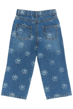Online Ripley Wide Jeans - BLUE DENIM Bukser