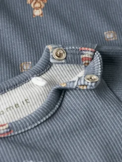 Best Ritoy Langærmet Body - Flint Stone Bodystocking Langærmet