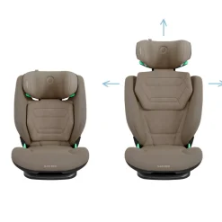 Discount RodiFix Pro2 i-Size - Authentic Truffle Autostole 100-150 Cm (4-12 År)