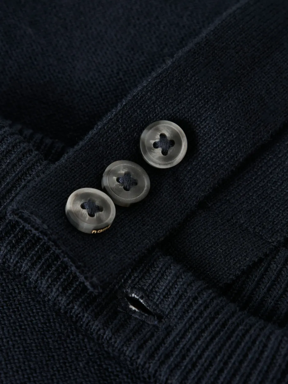 Discount Roman Strikket Smækbukser - Navy Blazer Juletøj|Smækbukser & Buksedragter