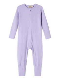 Rompy m. Lynlås - Soft lavender Heldragter U. Fod