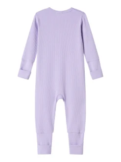 Rompy m. Lynlås - Soft lavender Heldragter U. Fod