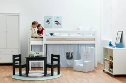 Best Rumdeler På Hjul - hvid Børn Reoler