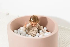 Discount Rundt Boldbassin med 200 bolde- Cafe Latte Boldbassiner & Tilbehør