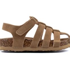New Sandal Ruskind - COGNAC Sandaler Med Lukket Tå