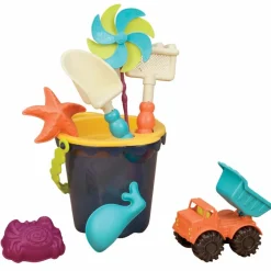 Clearance Sands Ahoy - Spandsæt - Blå Til Sandkassen|Leg I Haven