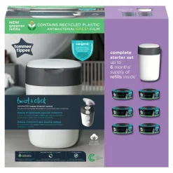 Discount Sangenic Twist & Click 1+6 refil Pusleudstyr Diverse