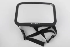 Clearance Rektangel 360 gr. bilspejl - Sort Babyspejle