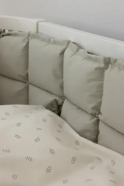 Outlet Sengerand, kapok, halv længde, mist green Børn Sengerande