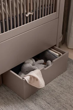 Sale sengeskuffen - jetty beige - FSC® Børn Tremmesenge