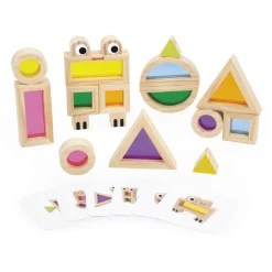 Online Sensory - Translucent Blocks Træklodser