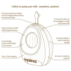 Discount Shell Silikone Brystpumpe 75ml Brystpumper