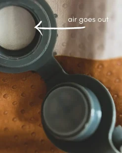 Siddepude - dino brun Børn Tilbehør Til Højstole