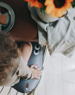 Hot Siddepude - ice cream/grey Børn Tilbehør Til Højstole