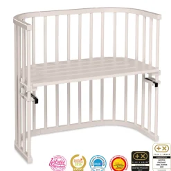 New Side by side seng, original - beige Børn Side By Side Senge