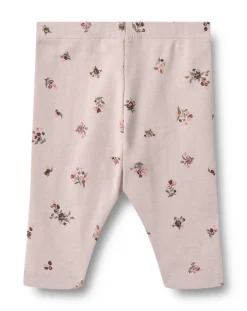 New Silas Jersey Bukser - Soft lilac flowers Bukser