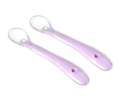 Hot Silicone spoon - lavendel 2-pack Bestik