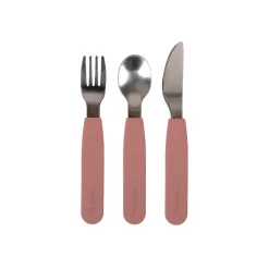 Silikone bestiksæt - rose Bestik