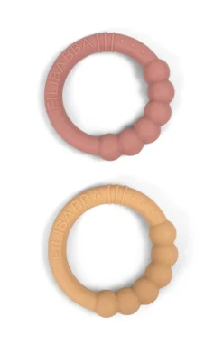 New Silikone bidering 2-pak - vintage rose Bideringe & Rangler