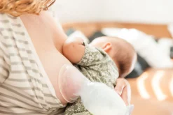 New Silikone brystpumpe inkl. blomsterstopper 150 ml Brystpumper