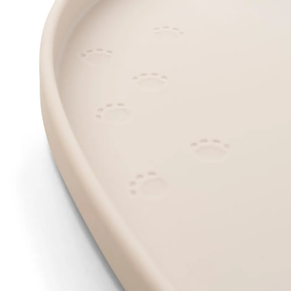 Sale Silikone dækkeserviet m/høj kant Elphee - Sand Service