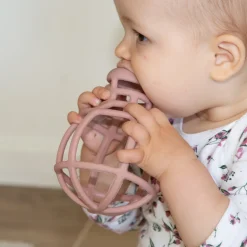 Clearance Silikone Luftballon - støvet rosa Sansebolde