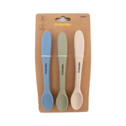 Best Silikone skeer 3-pak - Ocean Mix Bestik