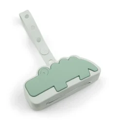 Silikone sutteholder Croco Grøn Suttesnore Og Suttebokse